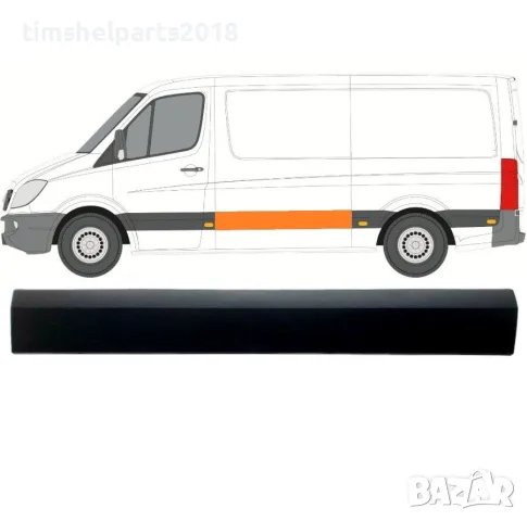 Лайстна централна/плъзгаща врата Лява за MERCEDES Sprinter, VW Crafter след 2006 г