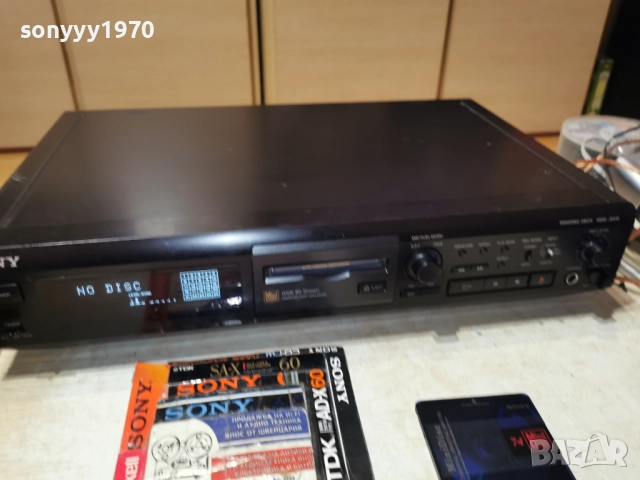 minidisc sony-КОЛЕДНА ЦЕНА 165ЛВ 2312252010, снимка 8 - Декове - 52887135