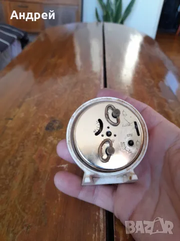 Стар Немски часовник,будилник, снимка 4 - Антикварни и старинни предмети - 48756904