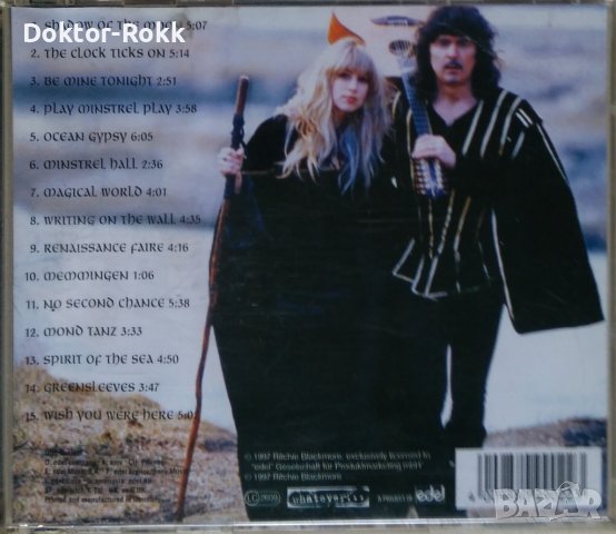 Blackmore's Night – Shadow Of The Moon (1997, CD), снимка 2 - CD дискове - 41771862