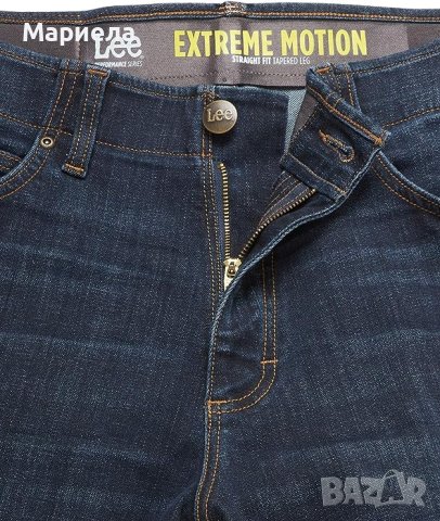 Мъжки дънки голям размер Lee Men's Big & Tall Modern Series Extreme Motion Straight Fit Jeans, снимка 3 - Дънки - 41919929