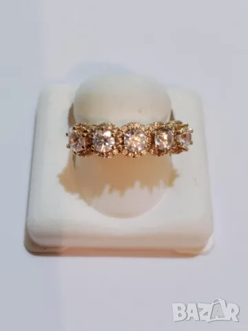Златен пръстен 50416, снимка 1