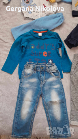 Бебешки дрехи 74/80 размер, снимка 2 - Комплекти за бебе - 44825438