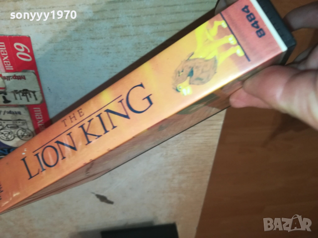 LION KING-VHS VIDEO TAPE 1609251327, снимка 2 - Други жанрове - 51731989