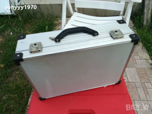 АЛУМИНИЕВ КУФАР 46Х33Х13СМ ЗА АУДИО/ВИДЕО 2905250357, снимка 6 - Други - 50465264