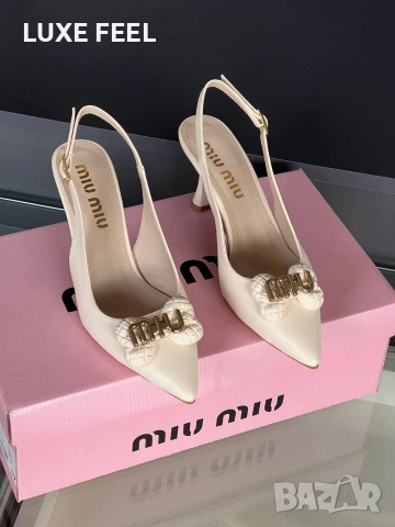 MIU MIU ⚜️Дамски Сандали , снимка 2 - Сандали - 53622912