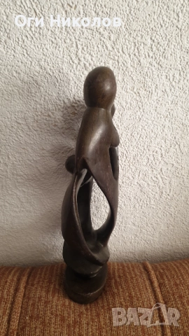 Масивна каменна пластика "Семейство", снимка 4 - Антикварни и старинни предмети - 52108624