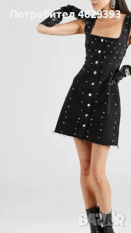 Дънкова рокля, снимка 2 - Рокли - 53610997