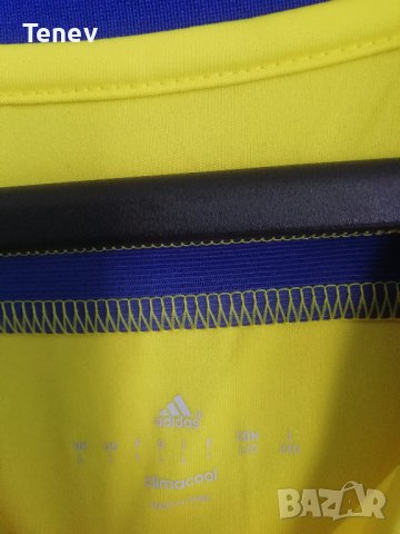 Chelsea Adidas оригинална тениска за гостуване 2014/2015 Челси Адидас жълта фланелка екип , снимка 4 - Тениски - 41766391