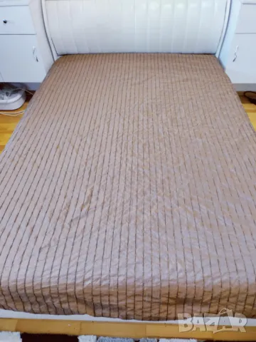 Кафяво шалте на CHAR Ltd 200/226, снимка 7 - Покривки за легло - 49815478