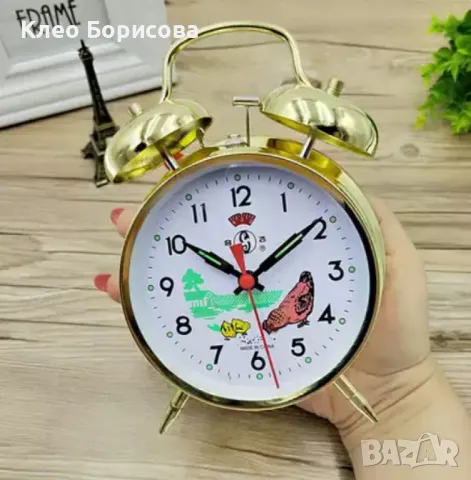 Класически ретро механичен будилник, снимка 2 - Други стоки за дома - 49134547