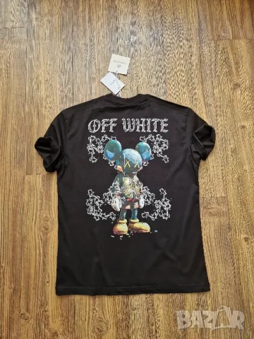 Страхотна мъжка тениска OFF WHITE размер S M L XL 2XL , снимка 2 - Тениски - 50211991