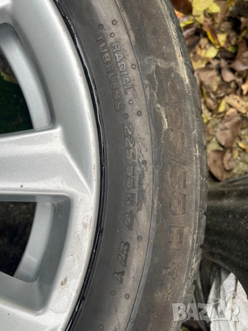 2 гуми Continental Conti Premium Contact 225/55 17, снимка 3 - Гуми и джанти - 52305188
