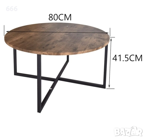 Кръгла масичка за кафе, снимка 8 - Маси - 52930021