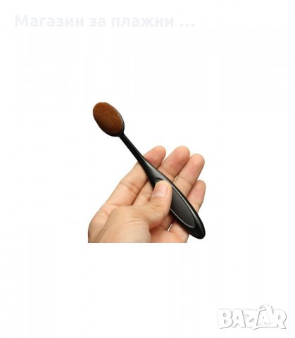 ПРОФЕСИОНАЛНА ОВАЛНА ЧЕТКА ЗА ГРИМ PRO OVAL BRUSH - код 1282, снимка 4 - Декоративна козметика - 34289398