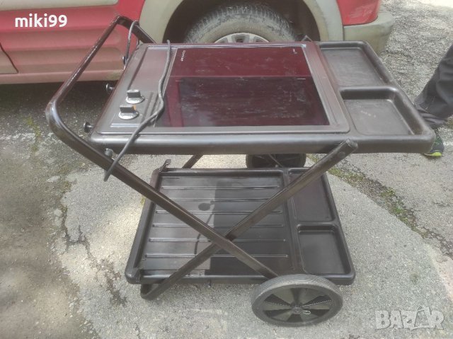 грил количка керамична