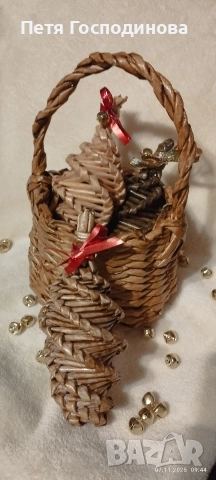 Плетени декорации , снимка 17 - Декорация за дома - 52681346