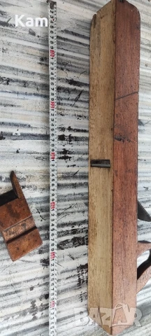 Голямо ръчно ренде., снимка 5 - Антикварни и старинни предмети - 51412563