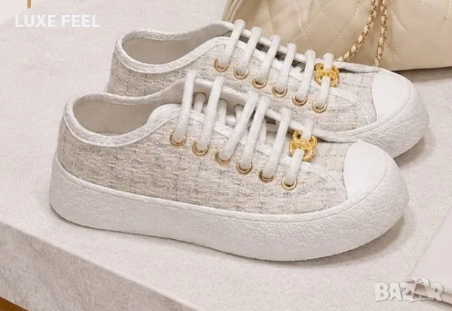 Chanel 🤍Дамски Кецове 