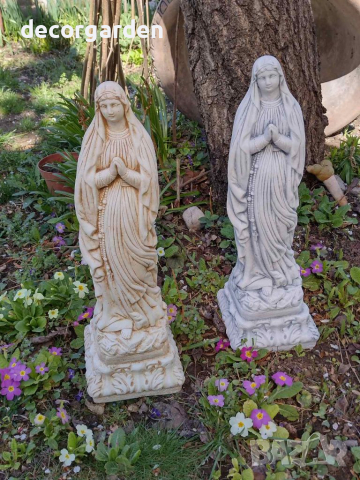 94. Статуетка Дева Мария с броеница, снимка 3 - Статуетки - 36325394
