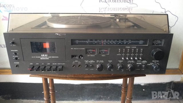 Радиокасетофон, грамофон AKAI AC-3800L, снимка 1 - Радиокасетофони, транзистори - 39052573