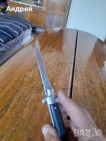 Стар автоматичен нож #2, снимка 7 - Други ценни предмети - 50422797