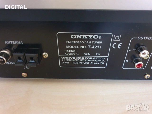 Тунер  ONKYO T-4211, снимка 5 - Ресийвъри, усилватели, смесителни пултове - 53383375