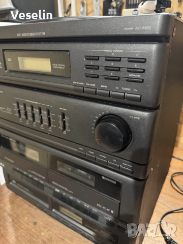 Стерео уредба Akai AC-M55 , снимка 2 - Аудиосистеми - 55971631