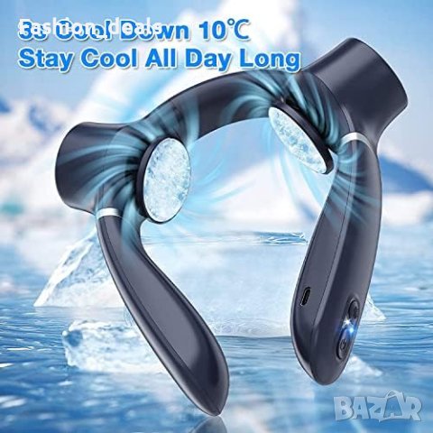 Нов преносим вентилатор за врата с двойна охлаждаща плоча/ Къмпинг Туризъм Спорт, снимка 5 - Спортна екипировка - 41528995