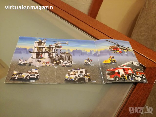 Лего Инструкция за построяване на Lego 7245 - Prisoner Transport, снимка 3 - Конструктори - 39784415