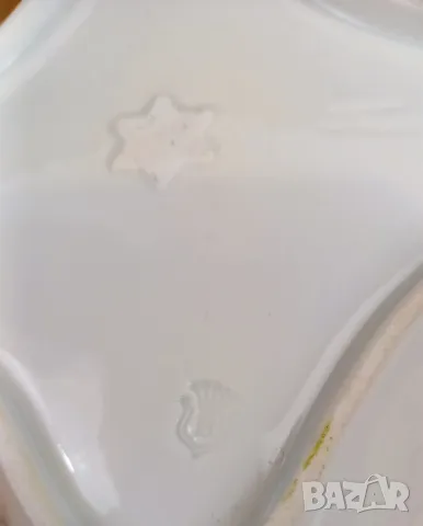 Купичка с рози и златен декор - Beyer & Bock, 100 годишна, снимка 7 - Други - 49728276