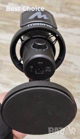 Гейминг Maono DM40 Pro безжичен USB кондензаторен микрофон за PC, PlayStation и др., снимка 13 - Микрофони - 52869726