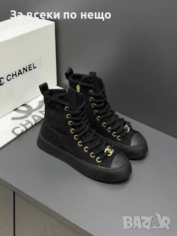 Chanel Кецове👟Дамски Маратонки👟Дамски Спортни Обувки Шанел - Различни Цветове Код SK2079, снимка 9 - Кецове - 55895267