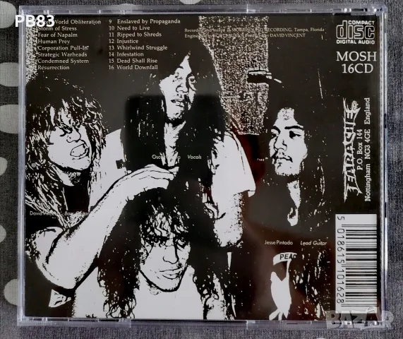 (Grindcore) Terrorizer - World Downfall (Unofficial CD) - Grindcore Death Metal , снимка 2 - CD дискове - 55858103