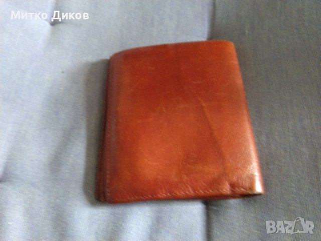 C.Comberti ehtes leder/естествена кожа /портфейл марков  немски размер 125х95мм, снимка 2 - Портфейли, портмонета - 40581022