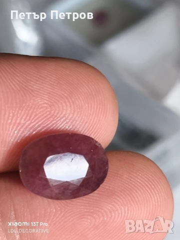 Рубин- кралско червено,  8.1 ct, снимка 1