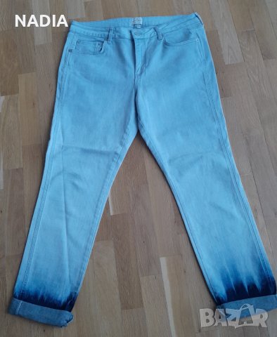 Светли дънки омбре, снимка 2 - Дънки - 42129273