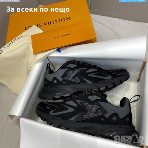 LV Runner Tatic Sneaker Мъжки Маратонки С Кутия👟Мъжки Спортни Обувки Черно Код S442, снимка 2 - Маратонки - 53802862