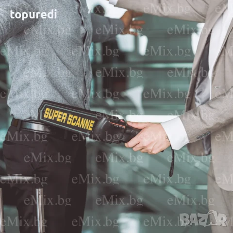 РЪЧЕН МЕТАЛДЕТЕКТОР SUPER SCANNER 3003B, снимка 6 - Антикварни и старинни предмети - 50723766