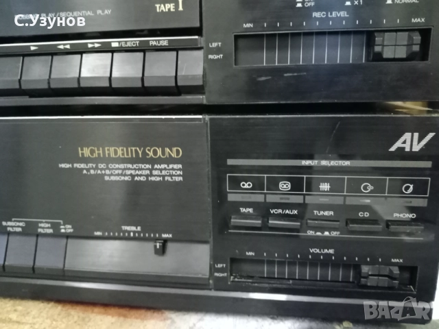 Akai AM - A305 - дек , тунер и усилвател , снимка 3 - Аудиосистеми - 51703897