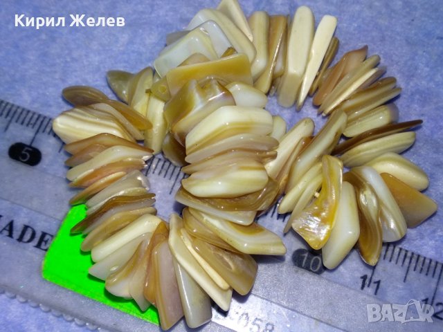 ХИПАРСКА ЛЯТНА ПЛАЖЕН СТИЛ ГРИВНА от МИДИЧКИ СЕДЕФ ХЕНД МЕЙД АРТ БИЖУ 37131, снимка 10 - Гривни - 40690033