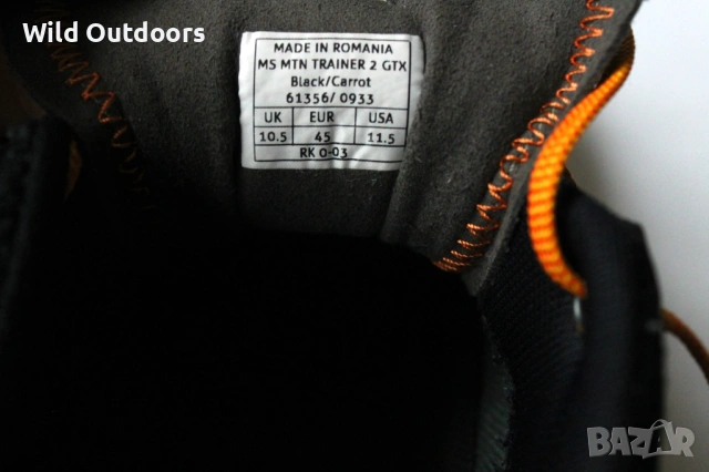 SALEWA Mtn Trainer 2 Gore-tex Vibram - мъжки туристически обувки, размер 45, снимка 3 - Спортни обувки - 53101164