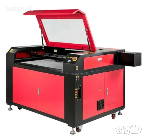 100w CO2 Лазер за гравиране и рязане / 90x60см/ Co2 laser