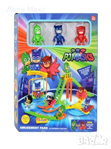 Фигурки Пи Джей маски, PJ Masks с Пързалка, снимка 2 - Фигурки - 48299921