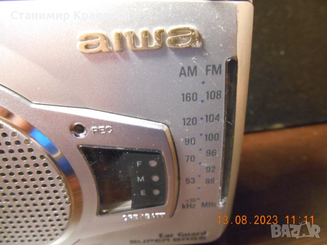AIWA HS-JS199  WalkmanCassette Player Recording S-BASS AMFM  Radio Stereo - vintage88, снимка 2 - Други - 41983377