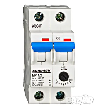 модулна моторна защита schrack mp 1/2, снимка 2 - Резервни части за машини - 56087749