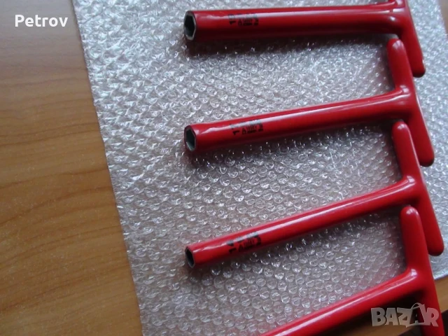 LEMP - VDE 1000 V - MADE IN GERMANY - 4 броя ПРОФЕСИОНАЛНИ Изолирани Маркови Ключове: 13-14-17-19 mm, снимка 7 - Клещи - 50776307