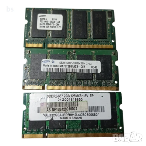 Рам памети за лаптоп  и компютър