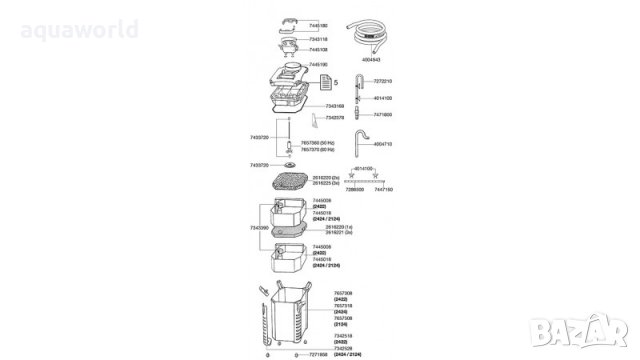 "ПРОМОЦИЯ" Външен филтър EHEIM eXperience 250, снимка 4 - Оборудване за аквариуми - 39487531