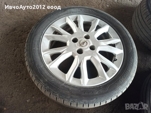 Джанти с гуми 16 opel / опел, снимка 4 - Гуми и джанти - 44474185